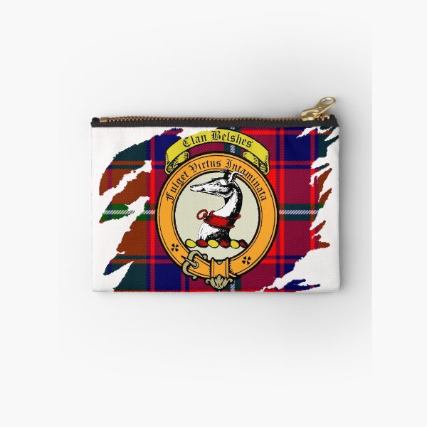 Item preview, Belshes Clan Crest Scottish Surname Tartan designed and sold by BagTown Clans.