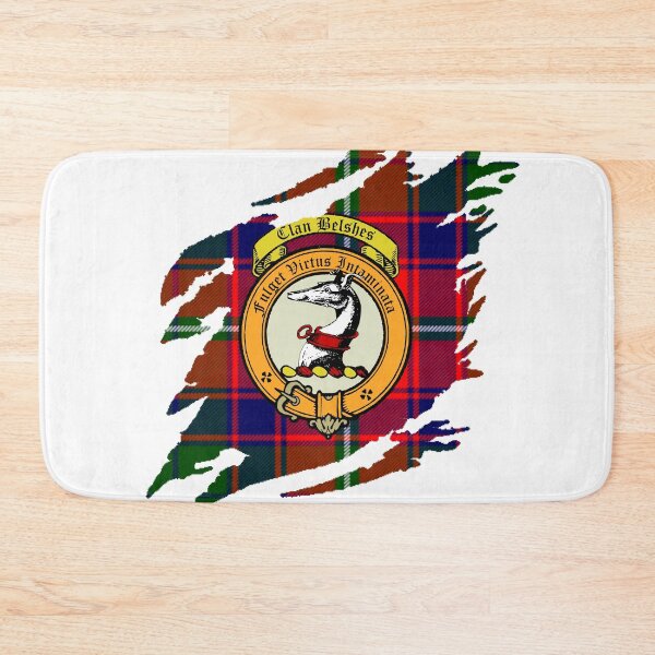 Item preview, Belshes Clan Crest Scottish Surname Tartan designed and sold by BagTown Clans.