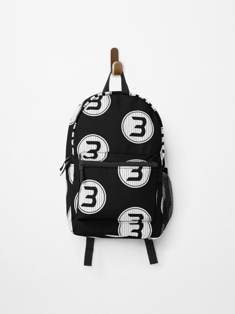 Thumbnail 1 of 3, Backpack, Number 3 designed and sold by NumbersFort.