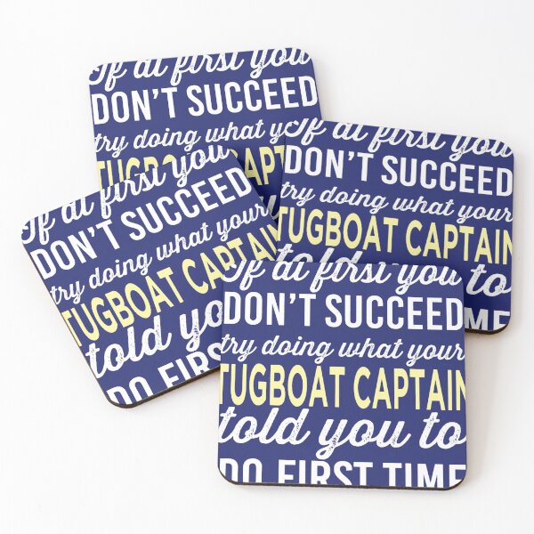 Item preview, Do It Like Tugboat Captain Told You Funny Gift designed and sold by caloudiaminart.