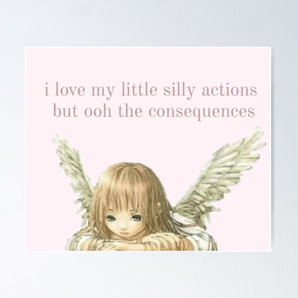 Item preview, silly actions consequences fairy designed and sold by staticc.