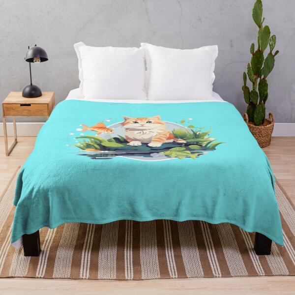 Item preview, cat in the garden designed and sold by PhaiCreate.