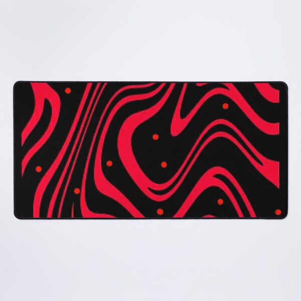 Item preview, Black and Red Geometric waves designed and sold by zorkaa1.