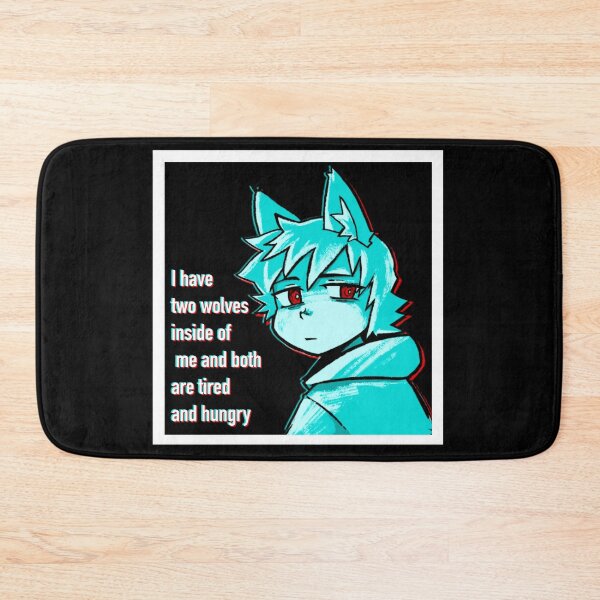 Item preview, I have two wolves inside of me and both are tired and hungry designed and sold by Milyuyus.
