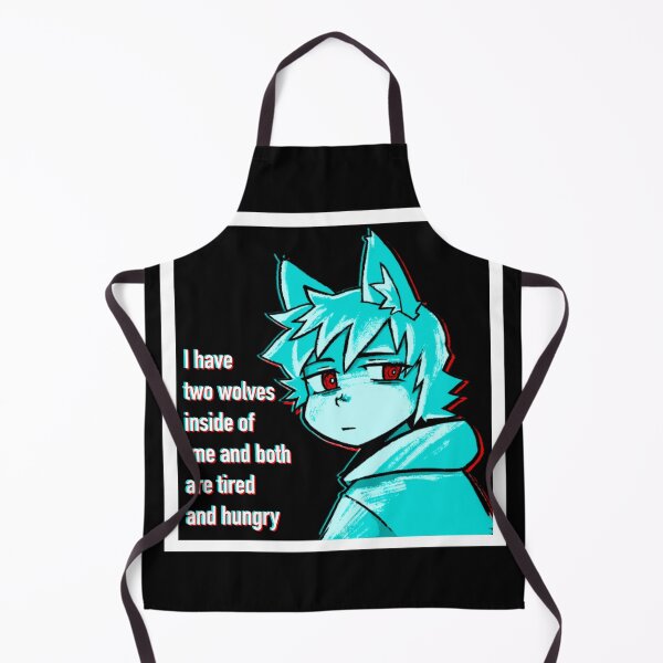 Item preview, I have two wolves inside of me and both are tired and hungry designed and sold by Milyuyus.