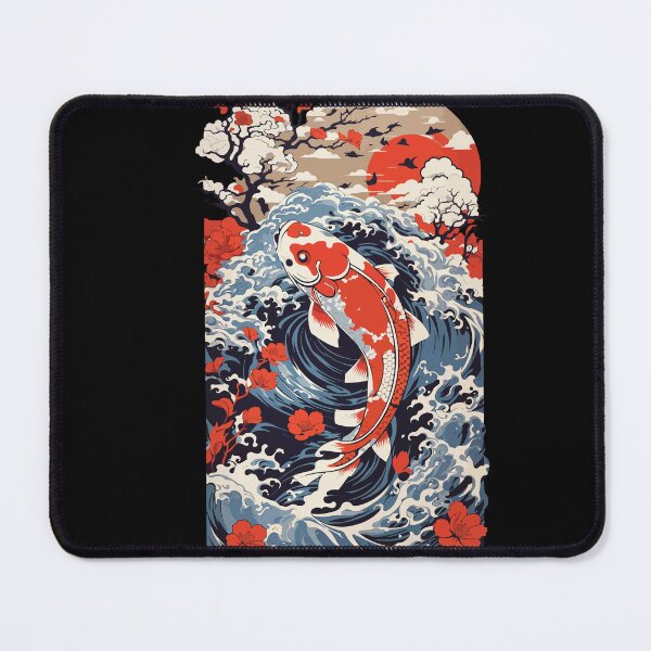 Item preview, Japanese Koi Ukiyo-e Fisch And Water Japan designed and sold by LuminOrb.
