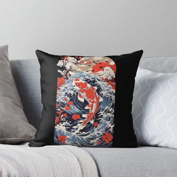 Item preview, Japanese Koi Ukiyo-e Fisch And Water Japan designed and sold by LuminOrb.
