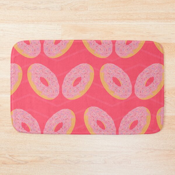 Item preview, Pink Glazed Doughnuts designed and sold by WhiteCatGraphic.