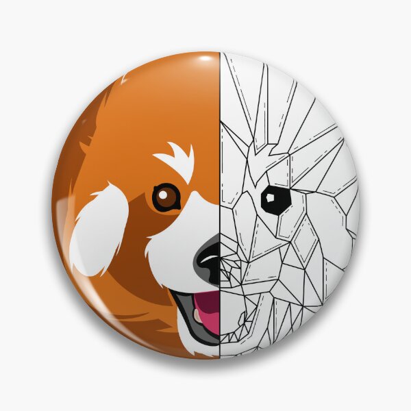 Artikelvorschau, Minimalistischer Roter Panda entworfen und verkauft von PMYTHO.