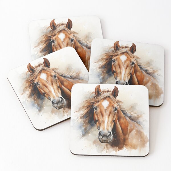 Item preview, Watercolor Horse Painting 2 designed and sold by shanessie6.