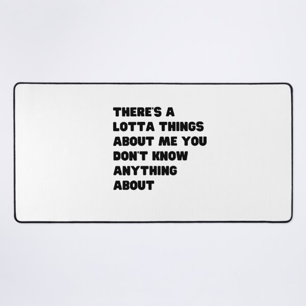Item preview, pee wee there's a lotta things about me you don't know anything about designed and sold by SanadDiab.