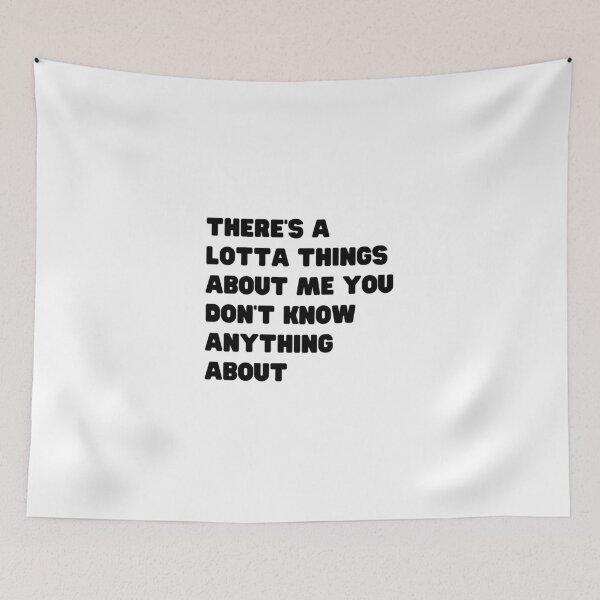 Item preview, pee wee there's a lotta things about me you don't know anything about designed and sold by SanadDiab.