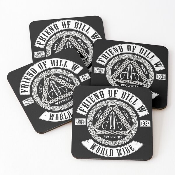 Item preview, AA FRIEND OF BILL W Patch work - B&W designed and sold by NA-WEARS.