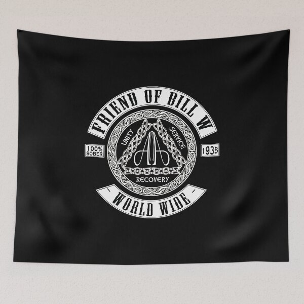 Item preview, AA FRIEND OF BILL W Patch work - B&W designed and sold by NA-WEARS.