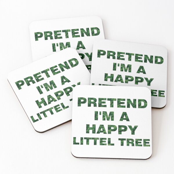 Item preview, Pretend Im A Happy Little Tree designed and sold by DashBliss.
