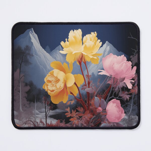 Item preview, Negative Effect Landscape of Nature, Flowers and Mountains designed and sold by Je-we.