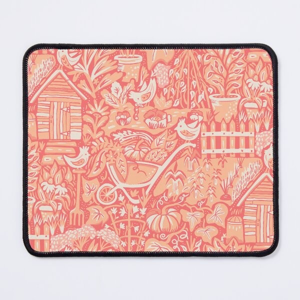 Item preview, Allotment Community Garden Pantone Peach Fuzz designed and sold by creativinchi.