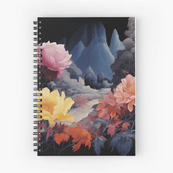 Item preview, Negative Effect Landscape of Nature, Flowers and Mountains designed and sold by Je-we.