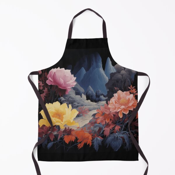 Item preview, Negative Effect Landscape of Nature, Flowers and Mountains designed and sold by Je-we.
