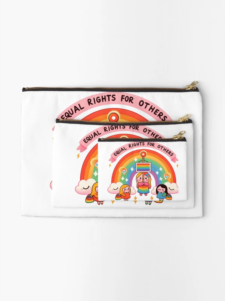 Thumbnail 2 of 4, Zipper Pouch, Equal Rights designed and sold by Azrora.