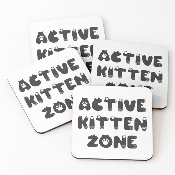Item preview, Active kitten zone designed and sold by Keirnyx.