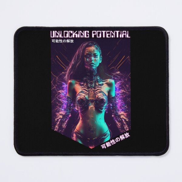 Item preview, Cyborg Woman Unlocked designed and sold by Mlaniel.
