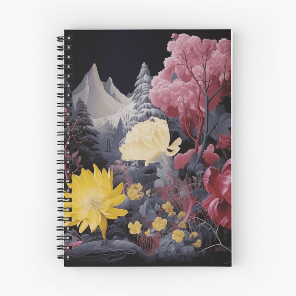 Item preview, Negative Effect Landscape of Nature, Flowers and Mountains designed and sold by Je-we.