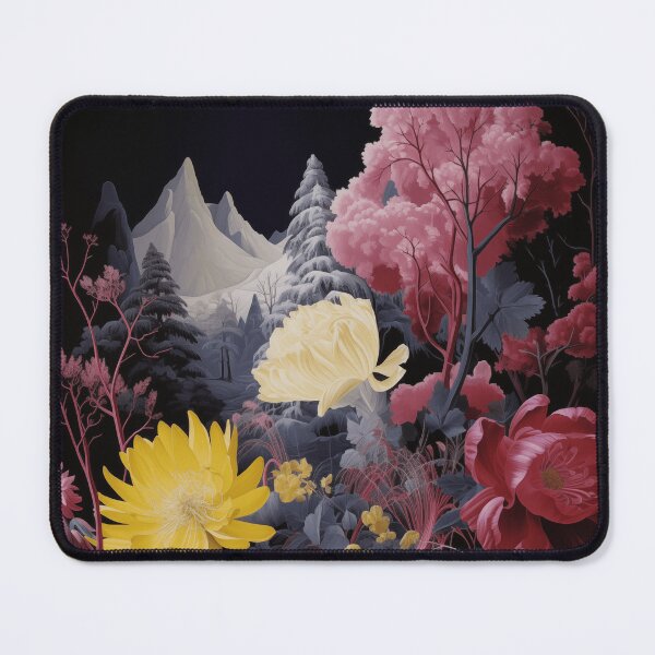 Item preview, Negative Effect Landscape of Nature, Flowers and Mountains designed and sold by Je-we.