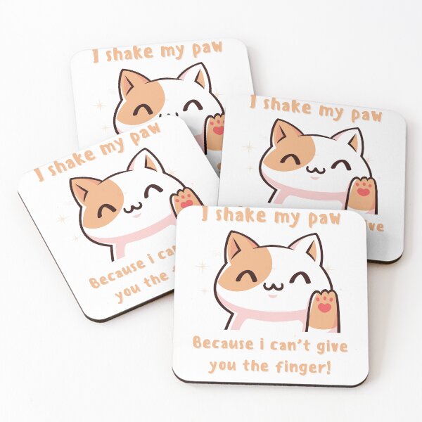 Item preview, Cat Cant Give The Finger designed and sold by Feebleeona.