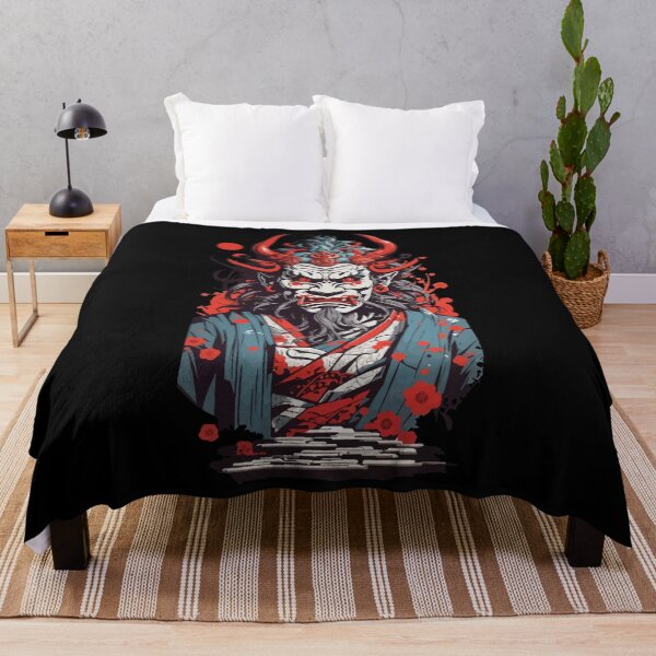 Item preview, Oni Demon In Ukiyo-e Japan Art Style designed and sold by LuminOrb.