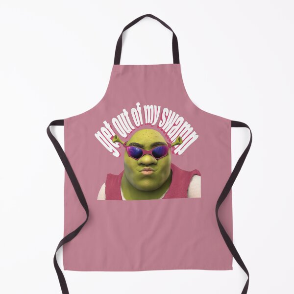 Item preview, Pink Shrek Get Out Of My Swamp Funny Meme designed and sold by Andreeapoplaza.