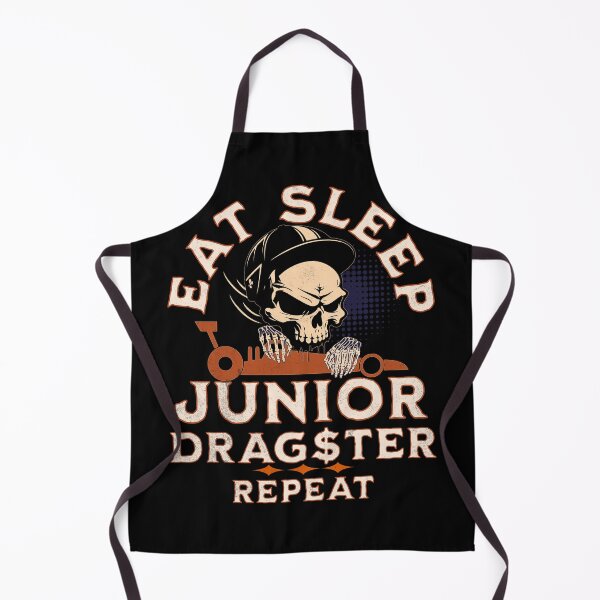 Item preview, Eat Sleep Junior Dragster Repeat Jr Dragster Drag Racing Skull Skeleton Money Racing Dragsters designed and sold by CarantinedChaos.