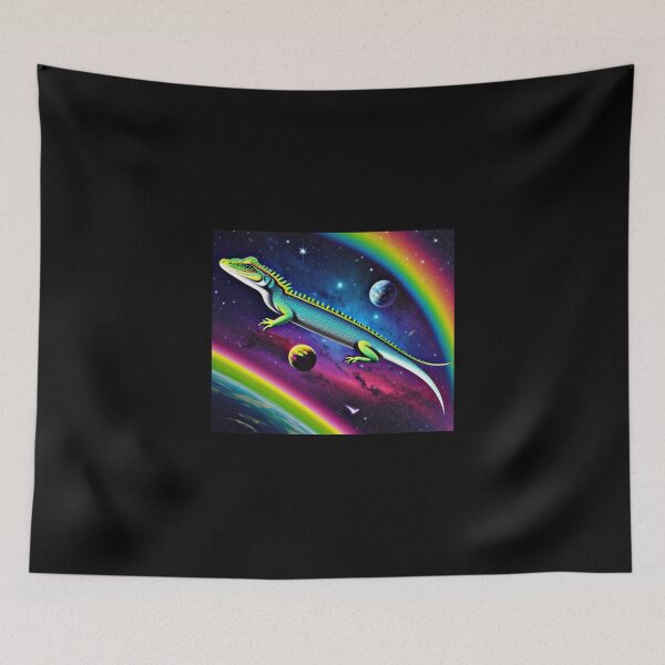 Item preview, Space lizard designed and sold by Flowerslaps.