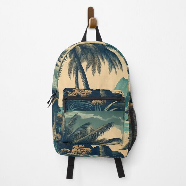 Item preview, Sea and Mountains landscape. Palms on the beach. iPhone and Samsung Galaxy case cover designed and sold by RoManSmArt.