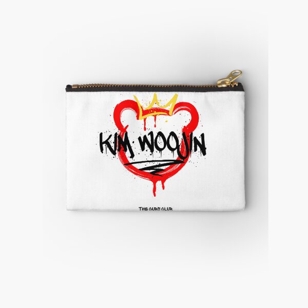 Artikelvorschau, KIM WOOJIN GRAFFITI (ROTE VERSION 1) entworfen und verkauft von TheCubsClub.