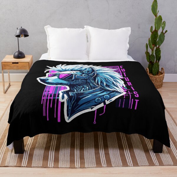 Item preview, Cyberpunk Chinese Crested designed and sold by BarkandStick.