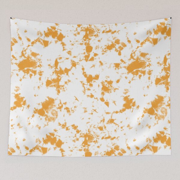 Item preview, Orange marigold and white marble - Tie-Dye Shibori Texture designed and sold by marufemia.