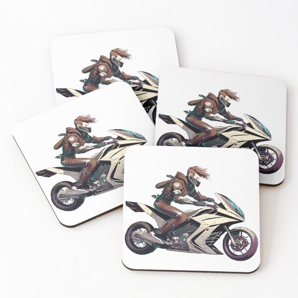 Item preview, Bikerboy on a Motorcycle designed and sold by BADESIGNZZ.