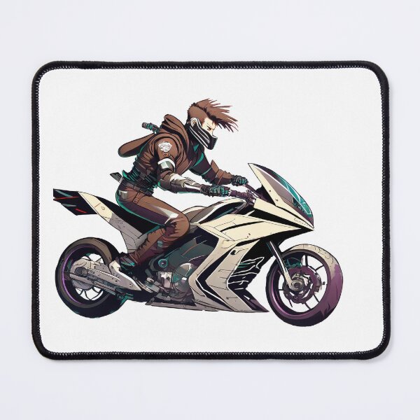 Item preview, Bikerboy on a Motorcycle designed and sold by BADESIGNZZ.