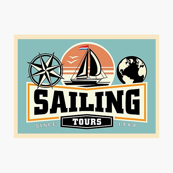 Item preview, Sailing Tours x 300 designed and sold by Military Insignia Products.
