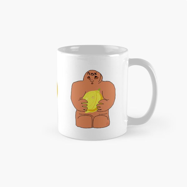 Item preview, golem holding lemon designed and sold by SaharBareket.