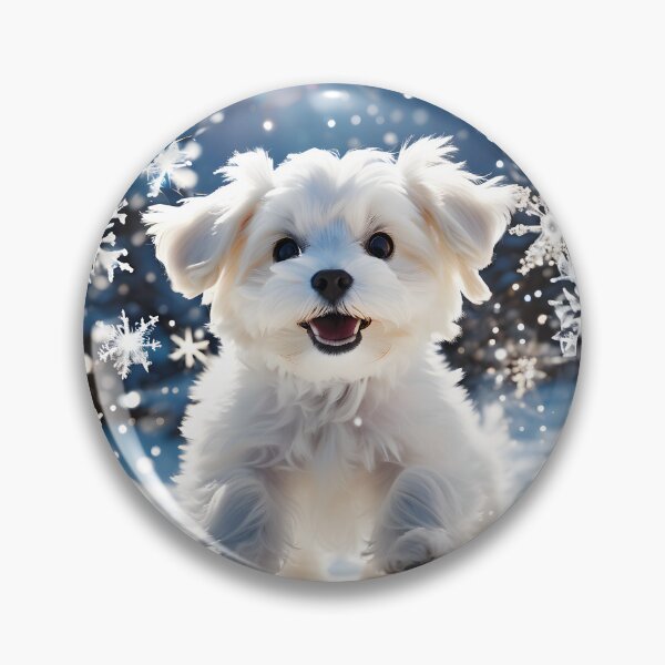 Item preview, Snowflake pup designed and sold by Ameen Shifa.