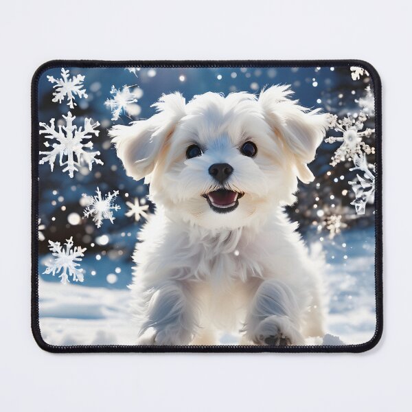 Item preview, Snowflake pup designed and sold by Ameen Shifa.