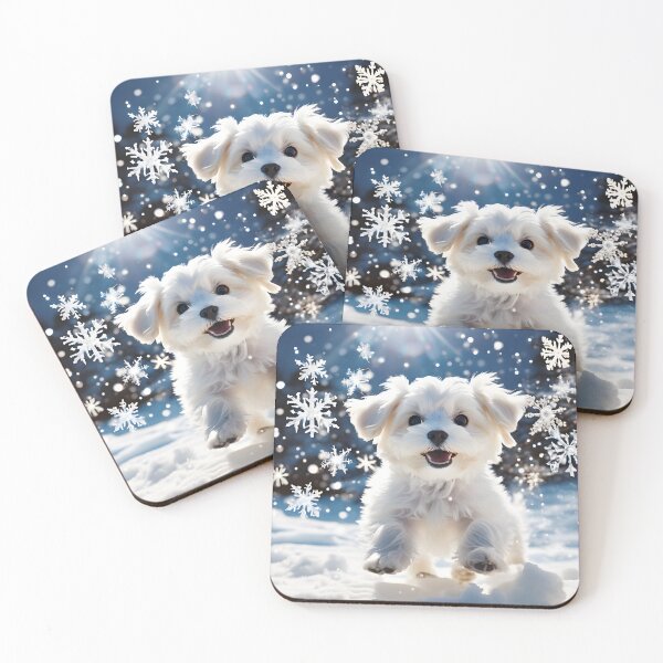 Item preview, Snowflake pup designed and sold by Ameen Shifa.