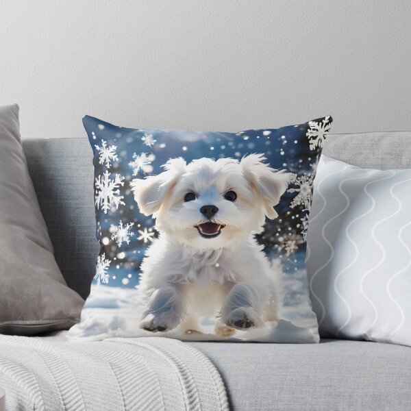 Item preview, Snowflake pup designed and sold by Ameen Shifa.
