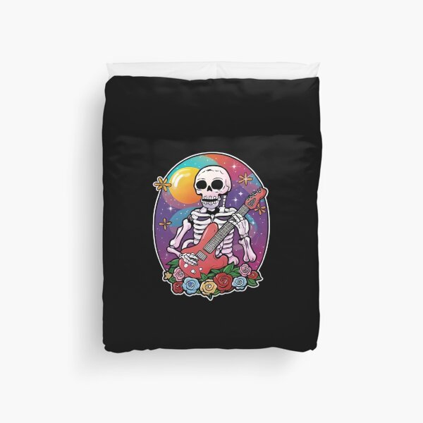 Item preview, Copy of Skeleton with flowers in the galaxy  designed and sold by Ahmedhazem12.