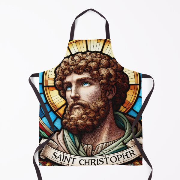 Artikelvorschau, Heiliger Christophorus, der Schutzpatron der Reisenden entworfen und verkauft von ClassicRetroism.