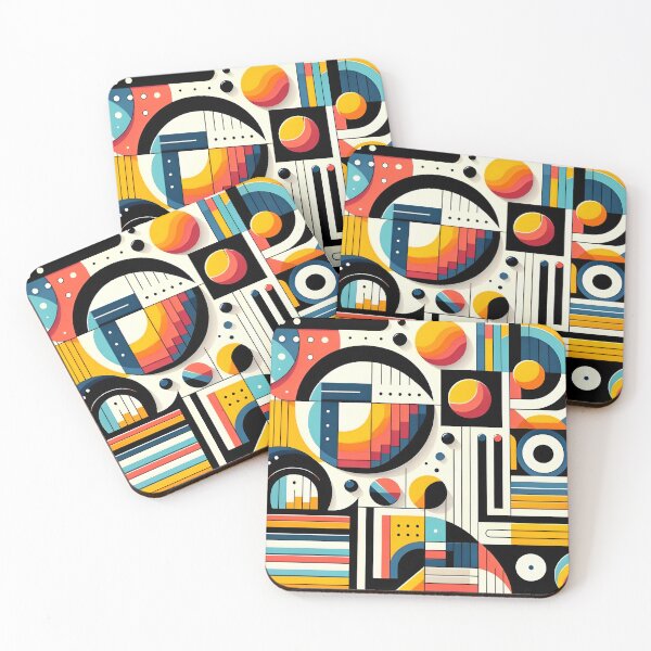 Item preview, "Colorplay Geometry: Modern Abstract Design" designed and sold by APARTAI EU.