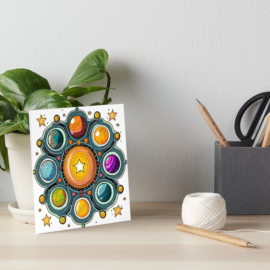 Item preview, Art Board Print designed and sold by SW-Graphics.