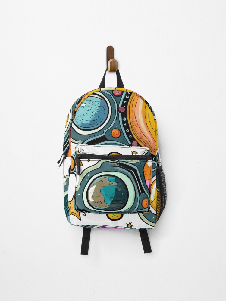 Thumbnail 1 of 3, Backpack, The Solar System designed and sold by SW-Graphics.